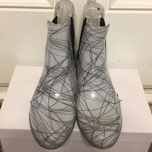 French Connection Ankle Rain Boats Size 36